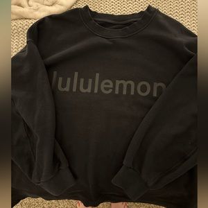 Black Lululemon Crewneck